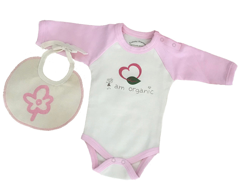 I Am Organic Long Sleeved Onesie/Bodysuit