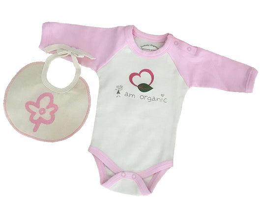 I Am Organic Long Sleeved Onesie/Bodysuit
