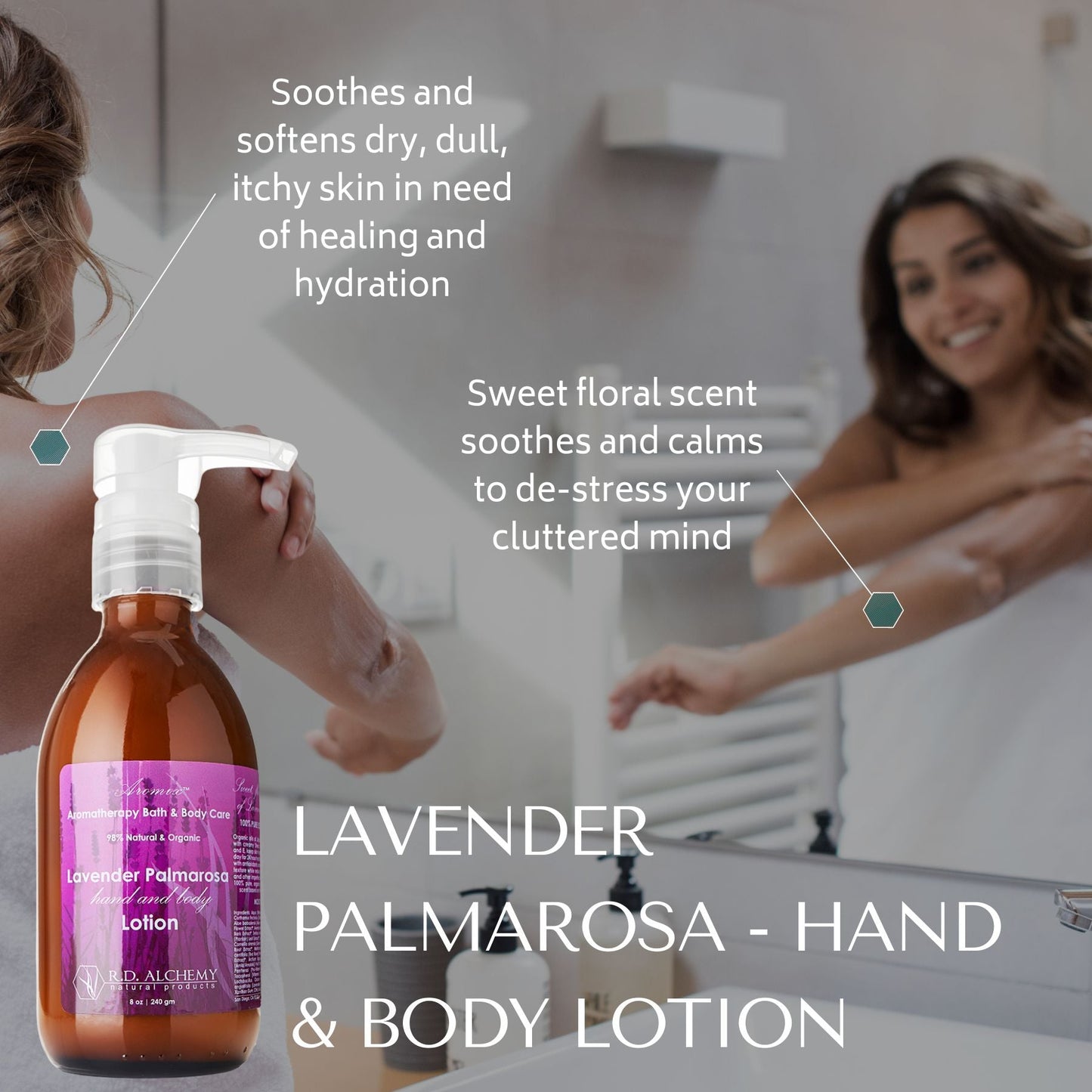 Lavender Palmarosa Hand & Body Lotion