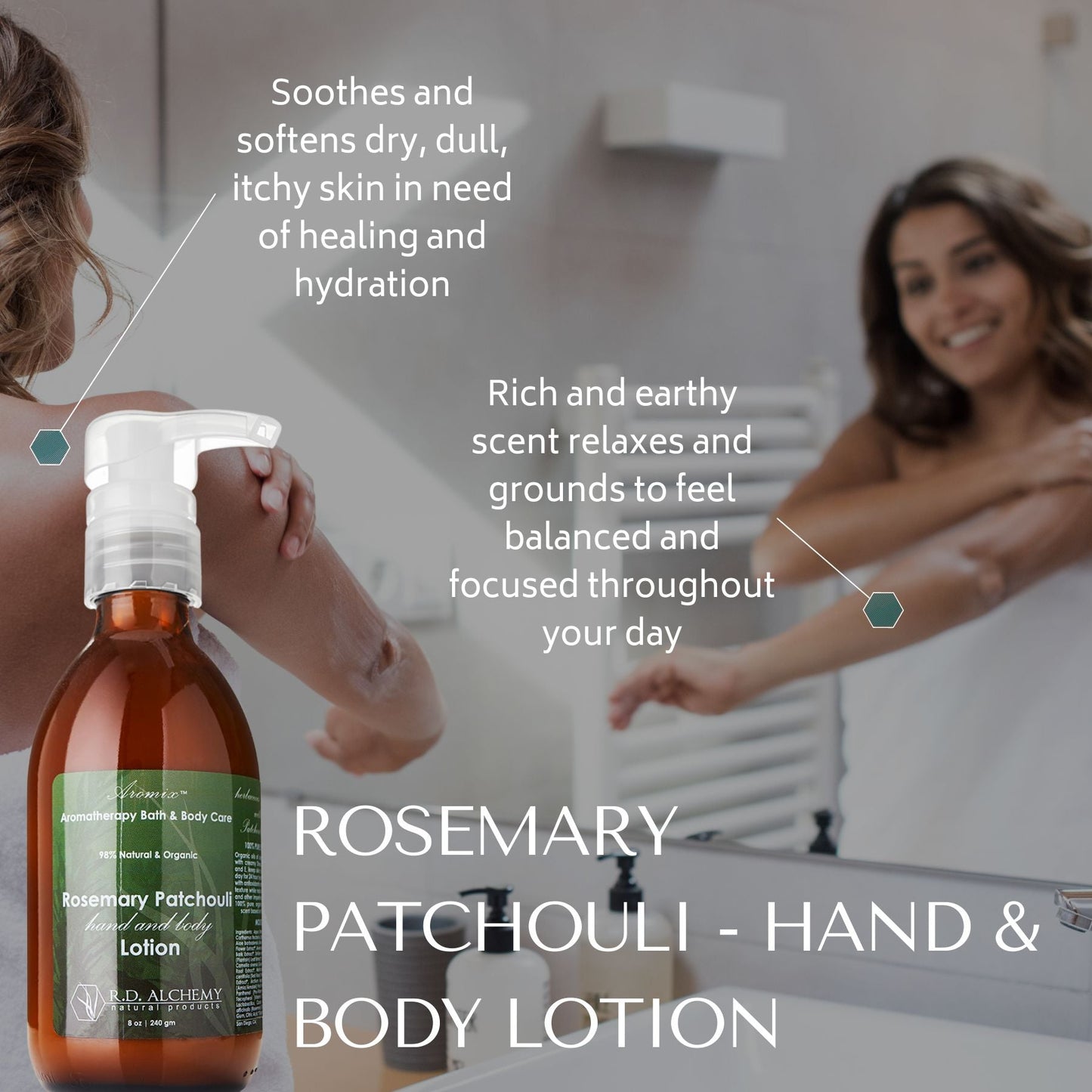 Rosemary Patchouli - Hand & Body Lotion