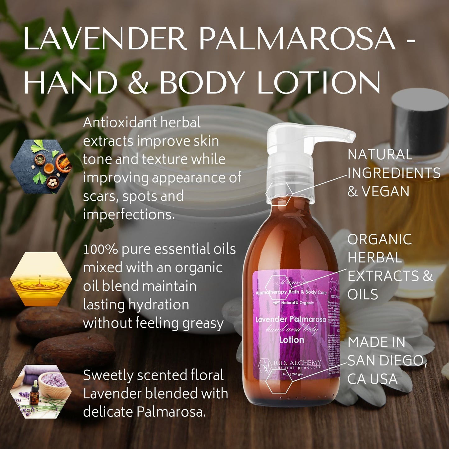 Lavender Palmarosa Hand & Body Lotion