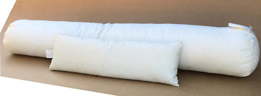 Ergonomic Organic Pillow – Kapok (Vegan) or Eco Wool Filled