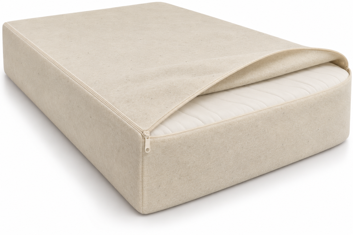 Felted EcoWool 6-Sided Mattress Encasement