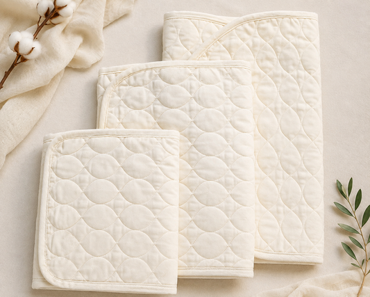 Absorbent Organic Cotton Quilted Pee Pad