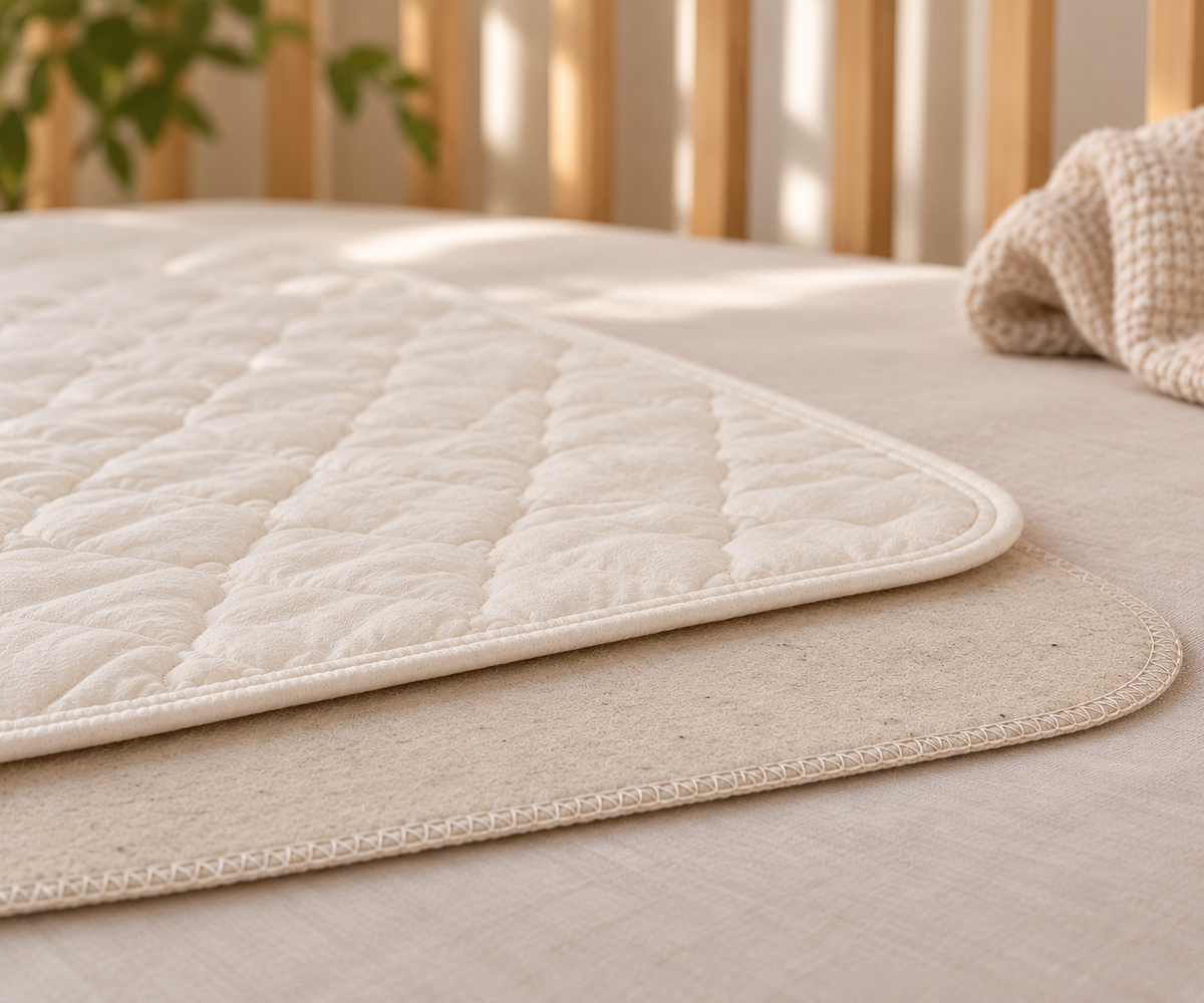 Organic Crib Mattress Protection Bundle