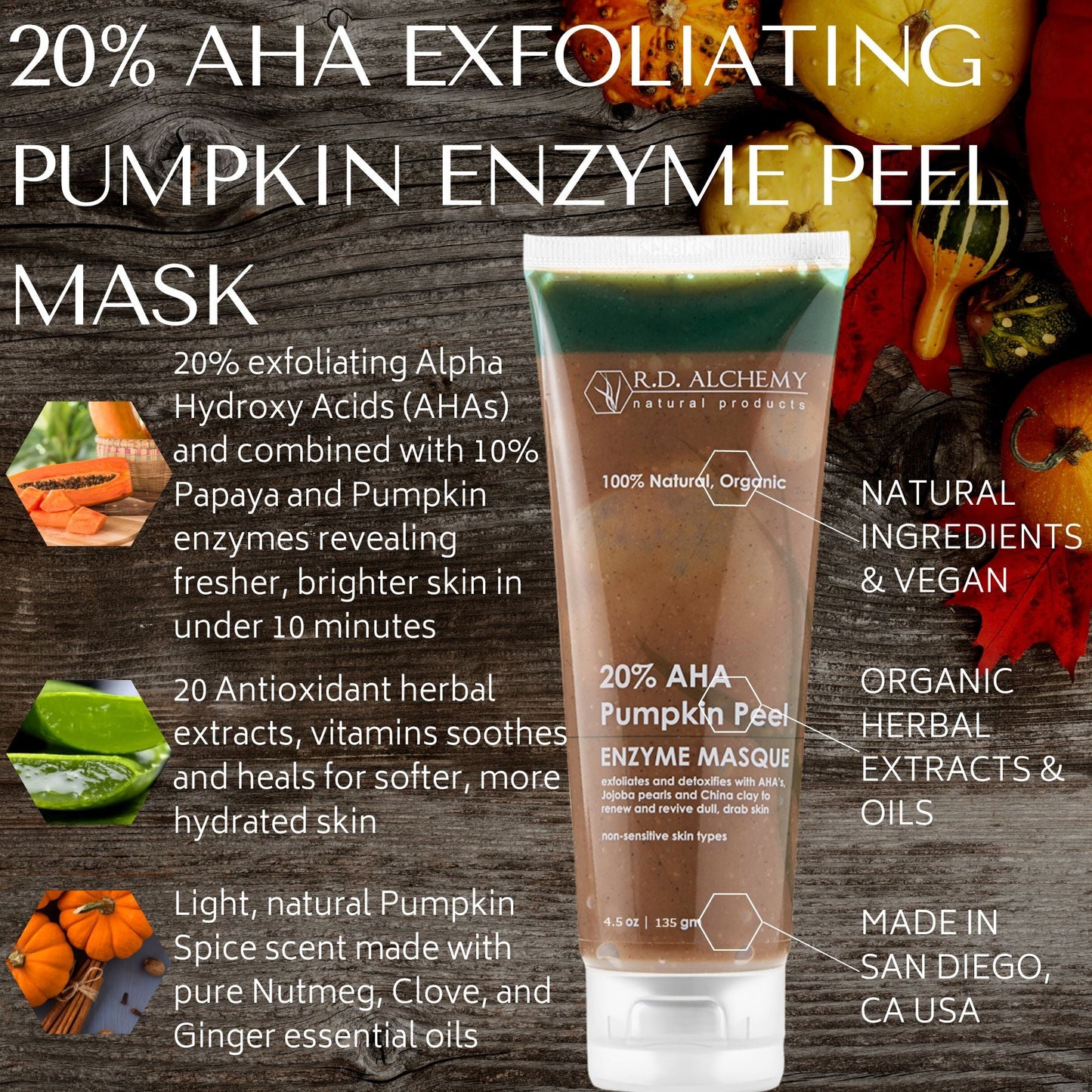 Exfoliating Pumpkin Enzyme Peel Mask