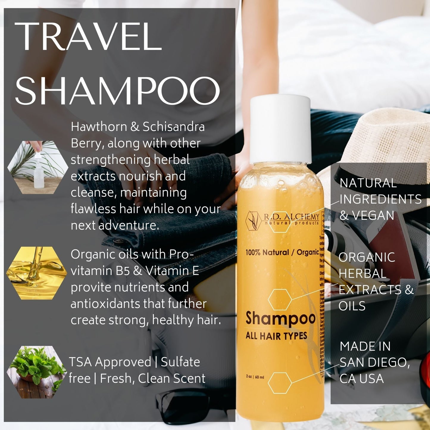 Travel Hair Shampoo