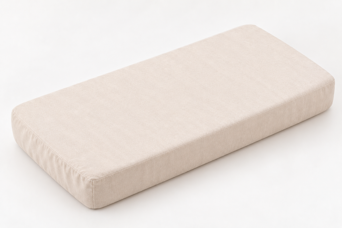 Organic Cotton Waterproof Baby Mattress Protector - Bassinet, Changing Table & Custom Sizes