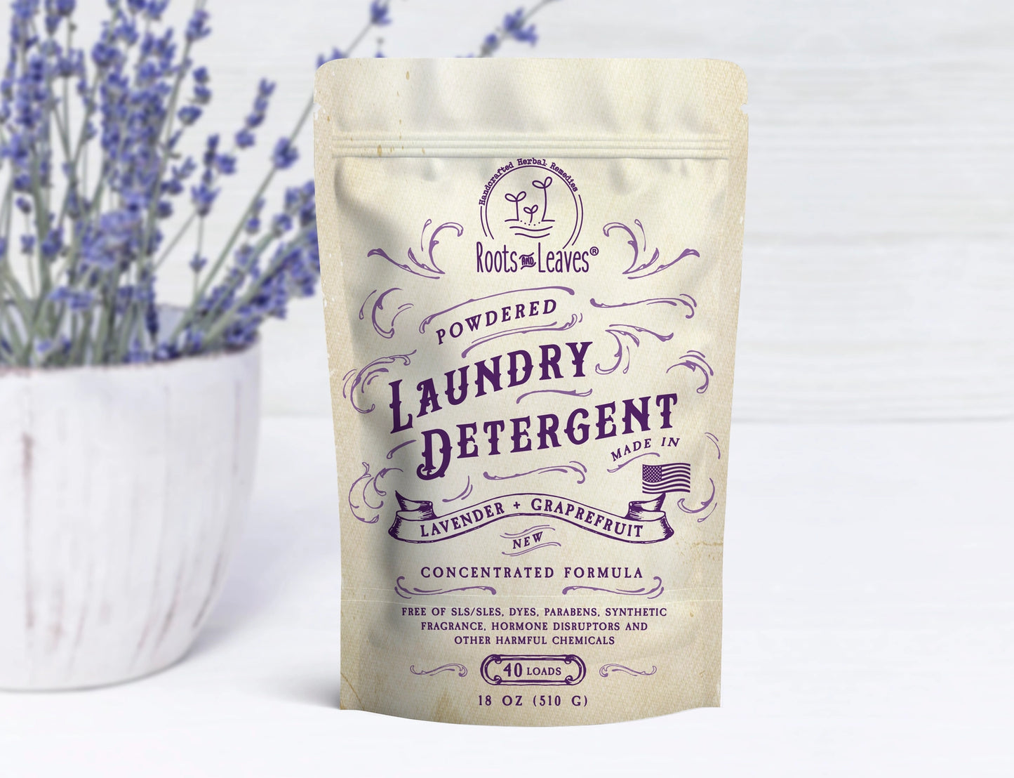 Powdered Laundry Detergent