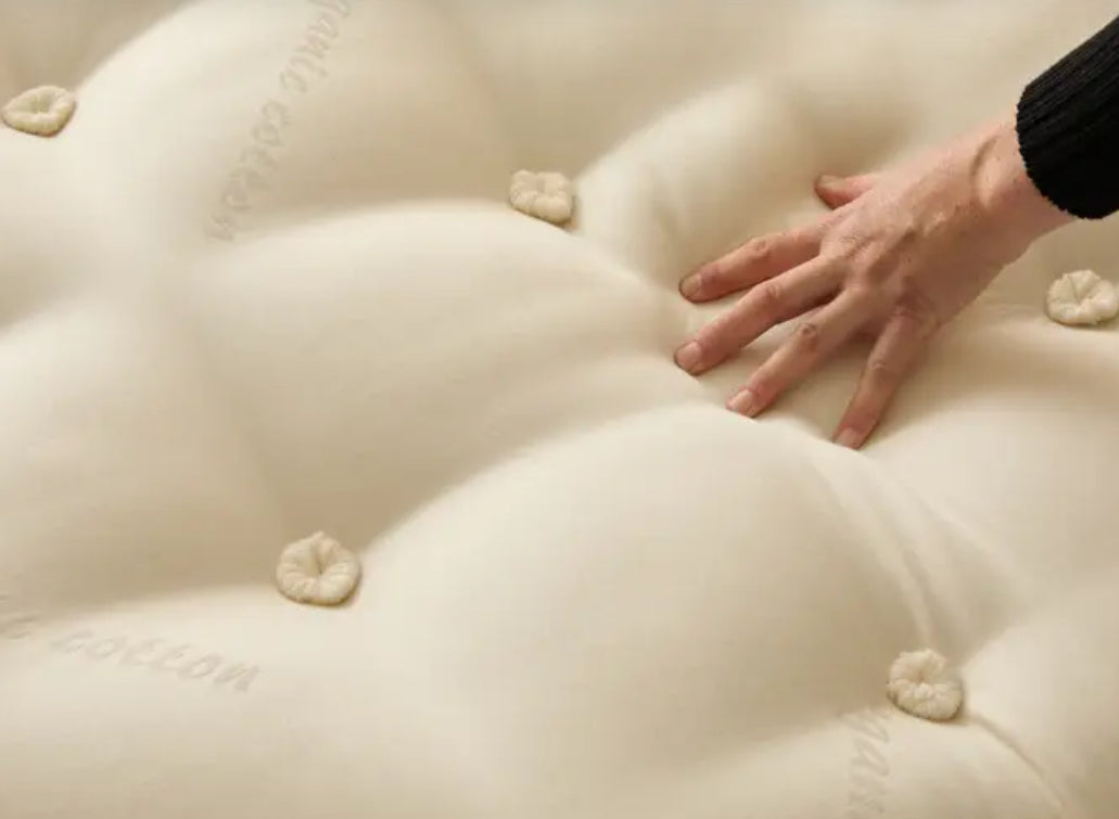 Support Lux 12.5” Hand-Tufted Natural Wool & Latex Mattress