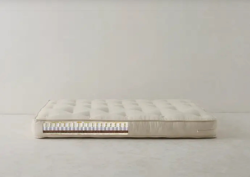 Support Lux 12.5” Hand-Tufted Natural Wool & Latex Mattress