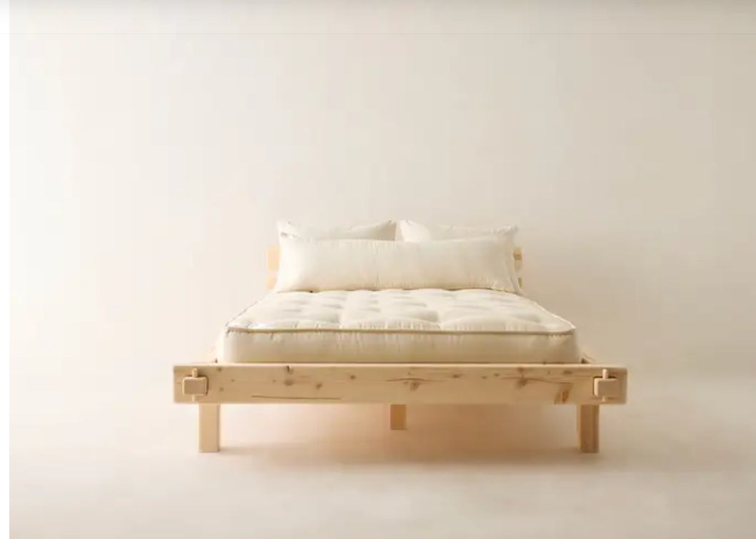 Support Lux 12.5” Hand-Tufted Natural Wool & Latex Mattress