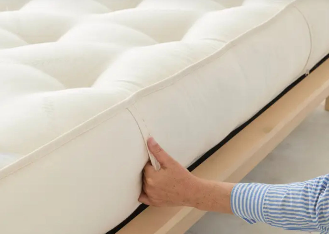 Support Lux 12.5” Hand-Tufted Natural Wool & Latex Mattress