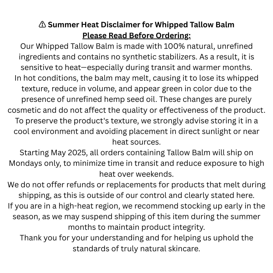 Whipped Tallow Balm - 2oz.