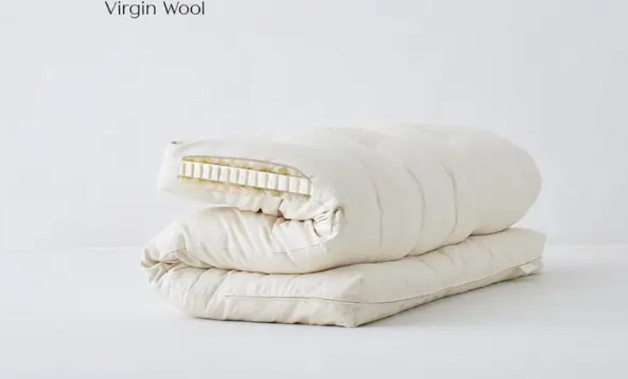 5” Latex and Wool Shikibuton Mattress