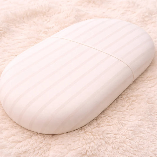 Hand Sewn Luxury Stripe Woven Sateen Organic Cotton Crib Fitted Sheet with Natural Elastic