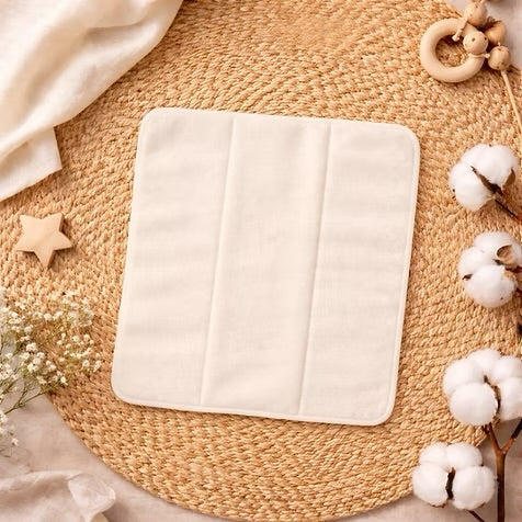 Organic Cotton Prefold Cloth Diapers