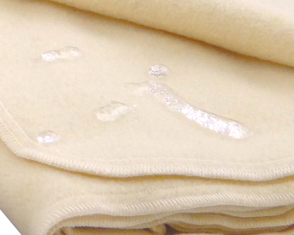 Organic Latex with EcoWool Top Baby Mattress in Moisture Resistant Wool & Cotton Cover for Bassinet, Changing Table & Custom Sizes