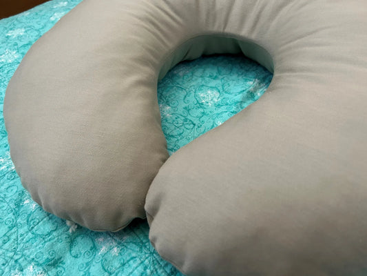 Organic Cotton Nursing Pillow – Kapok or Wool Filled