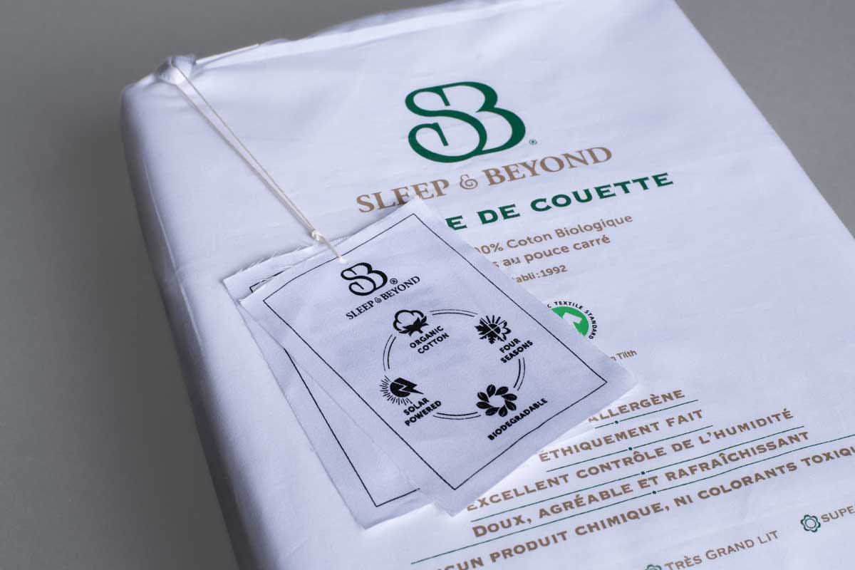 Organic Cotton Percale Duvet Cover Set