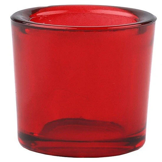 2oz Heavy Glass Votive & Tea Light Holders - 50% Recycled Glass - Set of 12