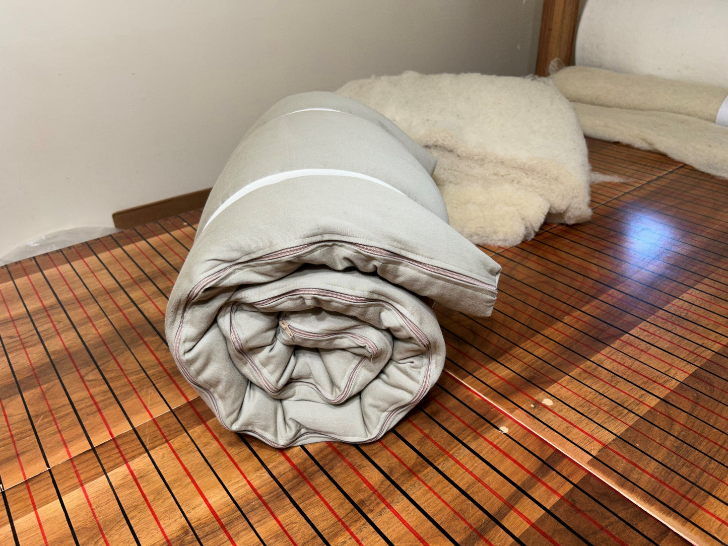 2 inch Traditional Japanese Shikibuton – Handmade Organic Mattress