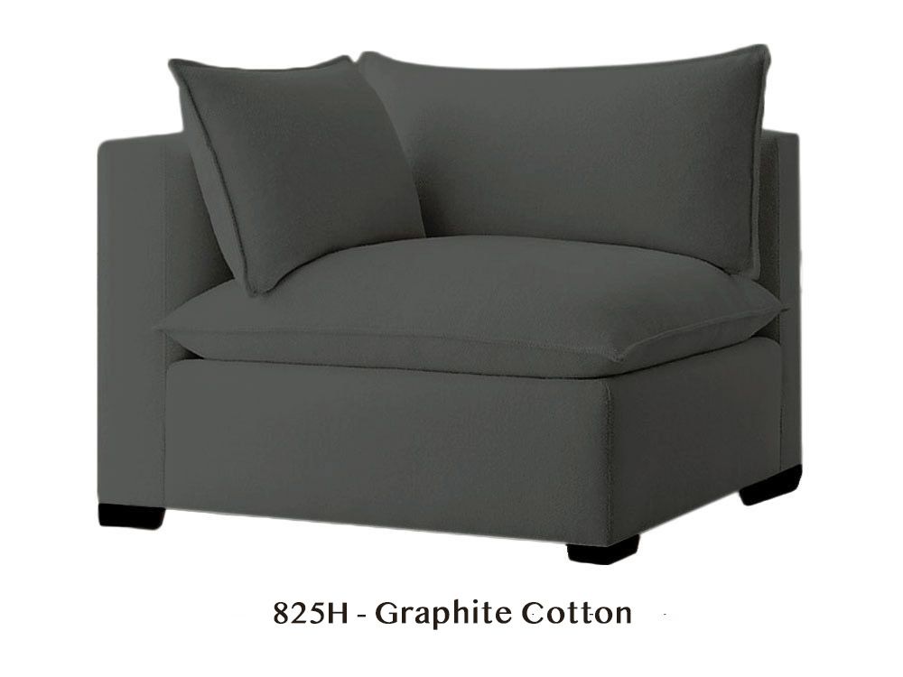 Modular Corner Chair to Design Your Own Organic Sofa