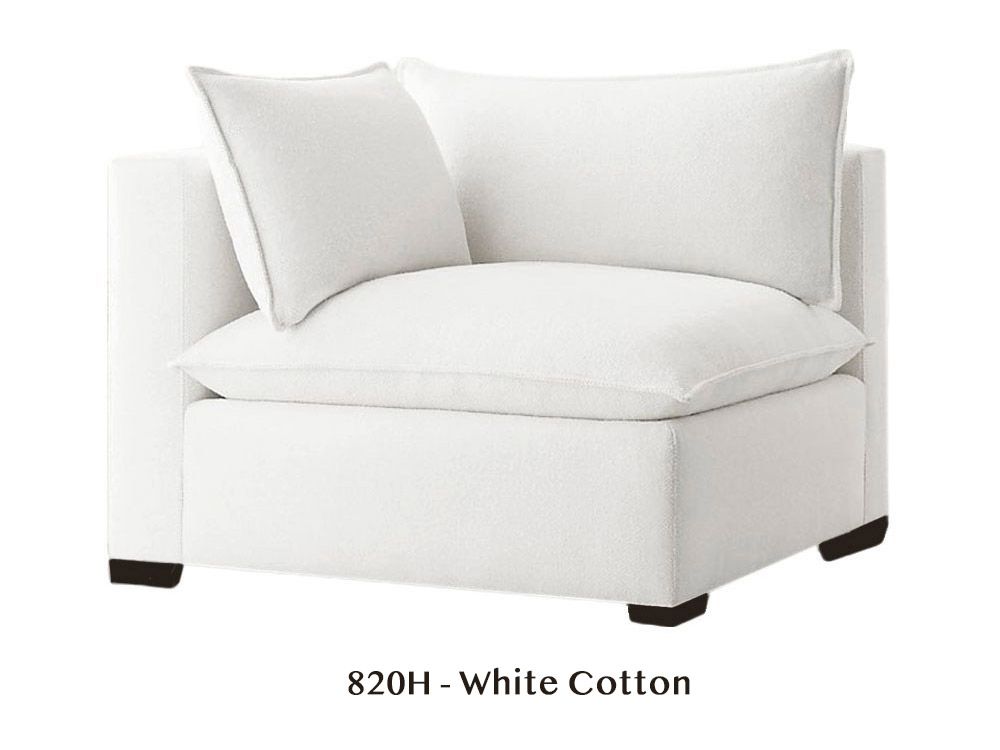 Modular Corner Chair to Design Your Own Organic Sofa
