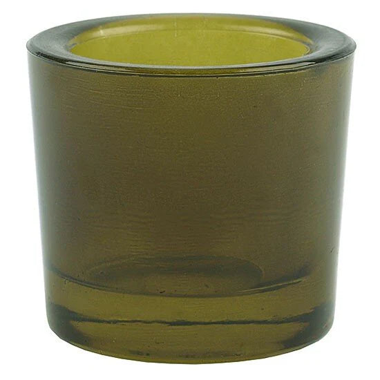 2oz Heavy Glass Votive & Tea Light Holders - 50% Recycled Glass - Set of 12