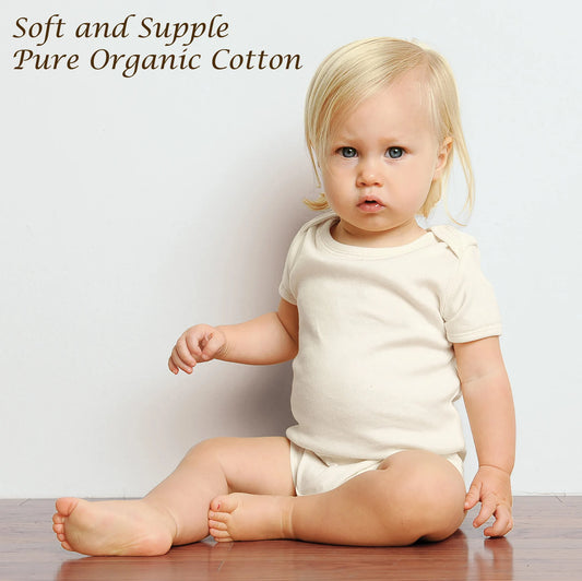 Organic Cotton Short Sleeve Bodysuit