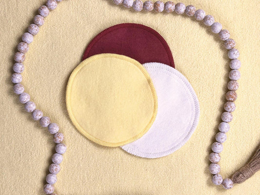 Organic Cotton Fleece Breastfeeding Nursing Pads