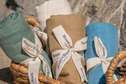 Organic Cotton Receiving Blanket