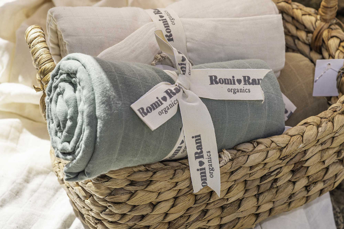 Organic Cotton Receiving Blanket