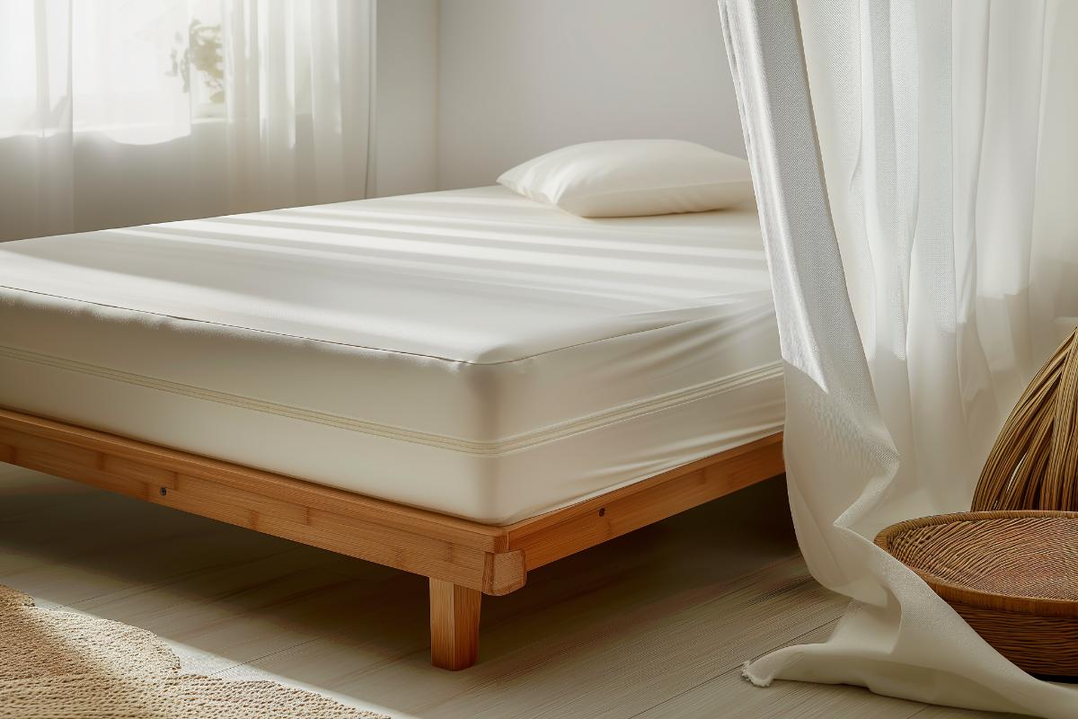 Organic Cotton Zippered Waterproof Mattress Encasement