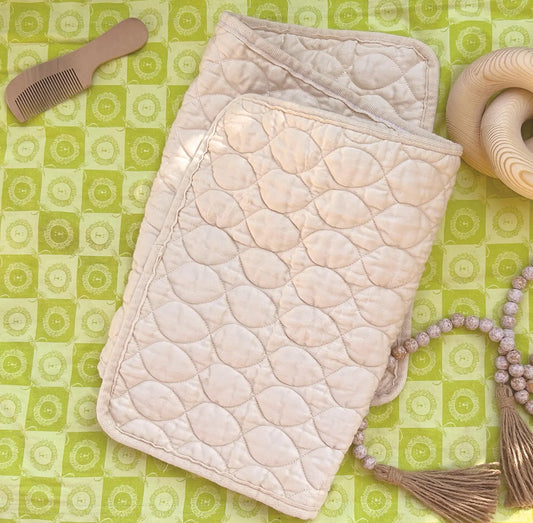 Organic Cotton Quilted Pee Pad