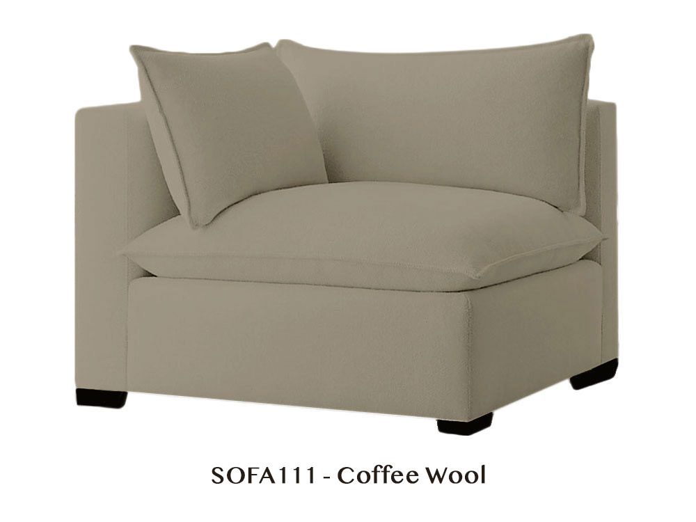 Modular Corner Chair to Design Your Own Organic Sofa