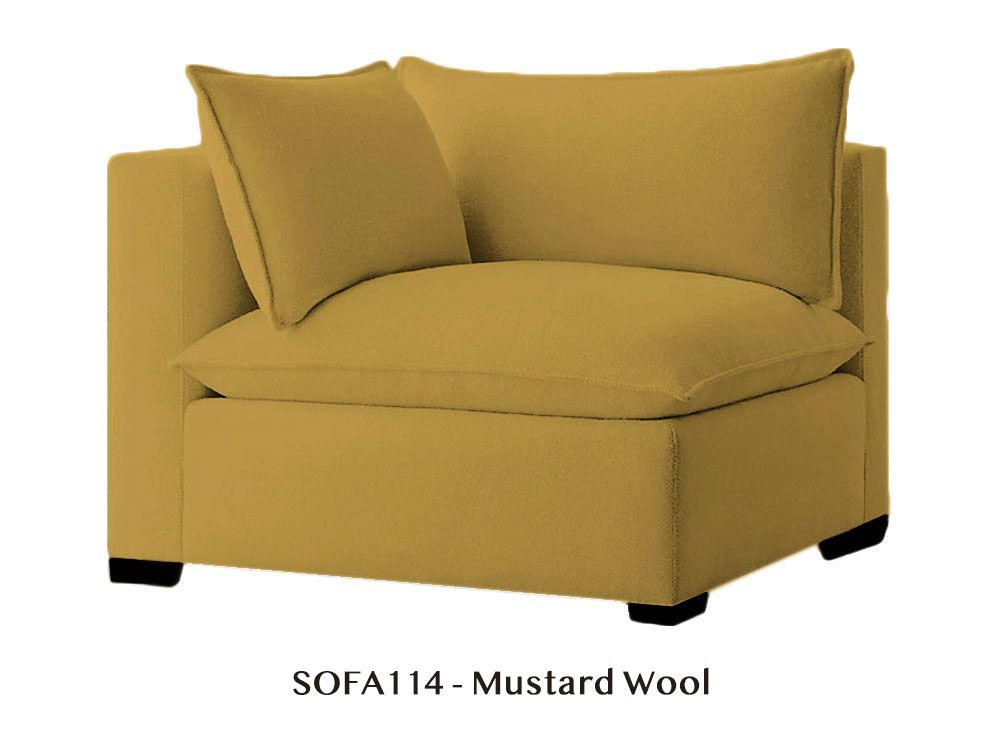 Modular Corner Chair to Design Your Own Organic Sofa