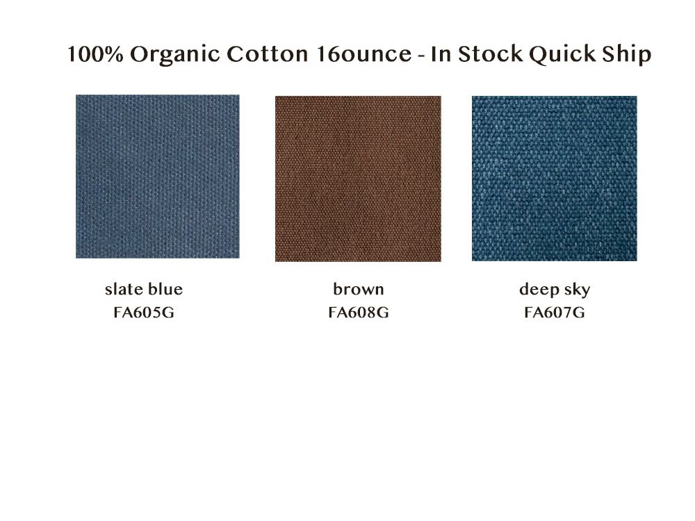 Two-Arm Loveseat - Natural/Certified Organic Modular Sofa Components