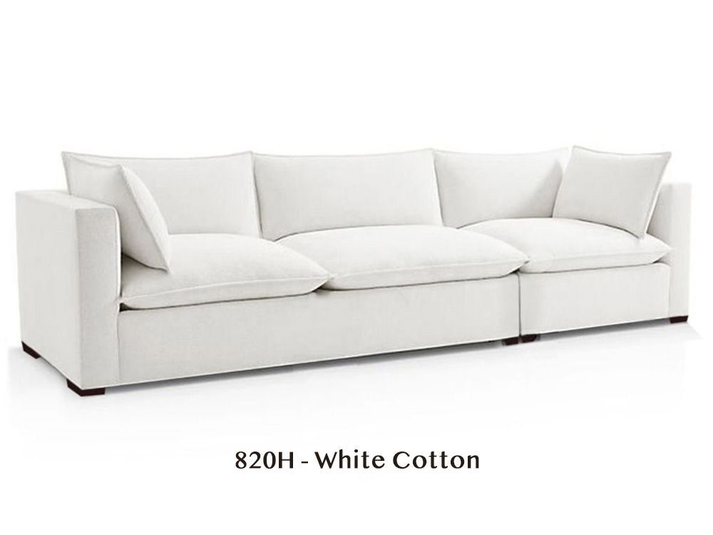 Natural/Organic Two Arm Modular Sofa