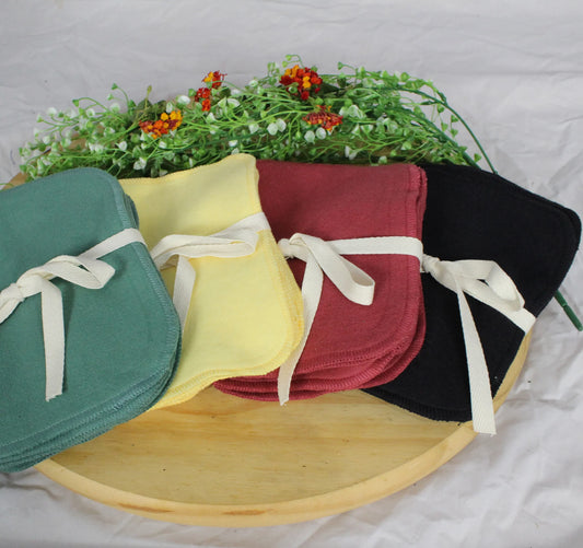Organic Cotton Washcloths – Set of 6