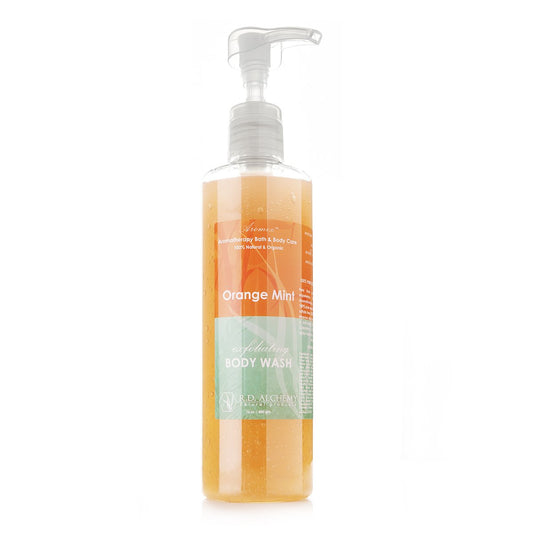 Orange Mint - Body Wash Shower Gel with Bath & Body Oil