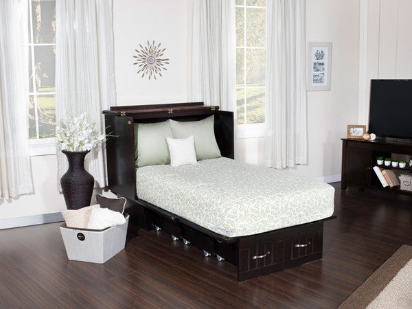 Nantucket Murphy Bed Chest (2 size options) With Charging Station