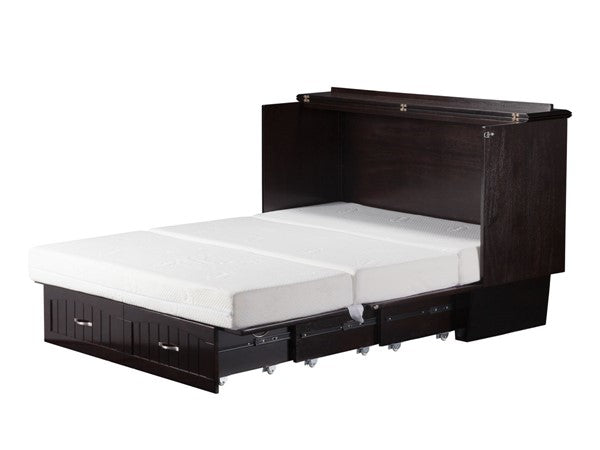 Nantucket Murphy Bed Chest (2 size options) With Charging Station