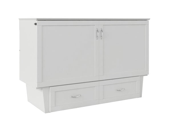 Monroe Queen Murphy Bed Chest With Charging Station