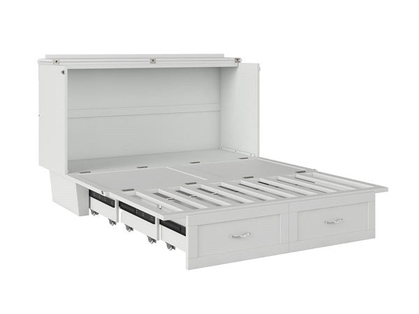 Monroe Queen Murphy Bed Chest With Charging Station