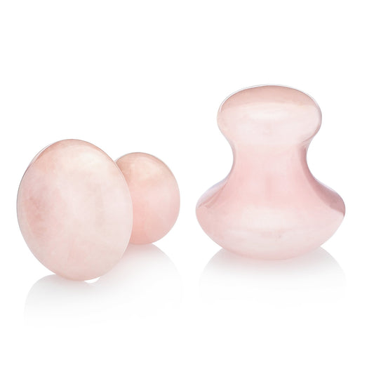 Rose Quartz Eye and Face Treatment Tool